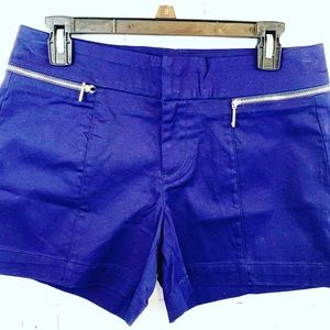 Calvin Klein Womens Navy Blue City Shorts Size 4